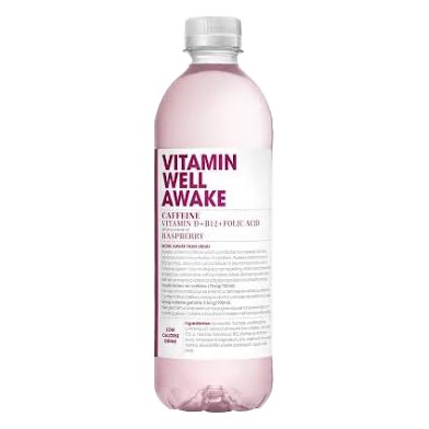 VITAMIN WELL AWAKE RASPBERRY 12x50cl PET