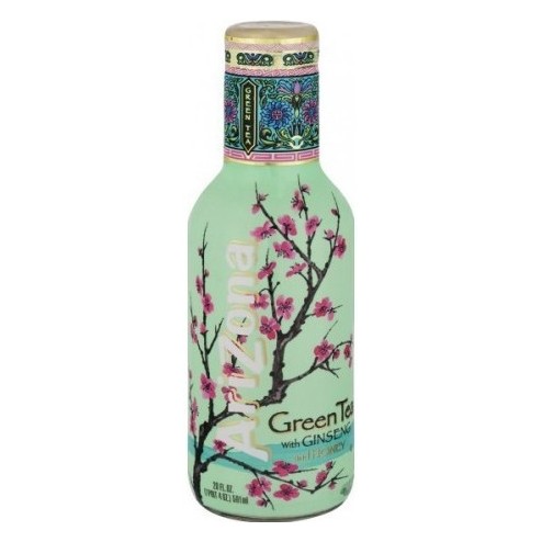 ARIZONA GREEN TEA GINSENG & HONEY PET 6x50cl