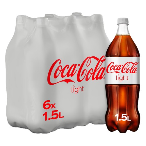 COCA LIGHT PET 6x1,5L