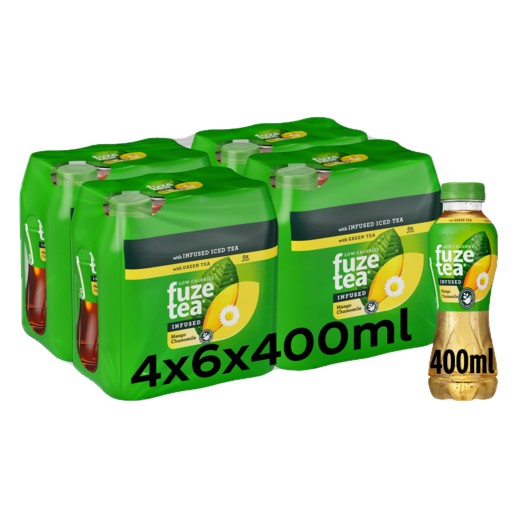 FUZE GREEN TEA MANGO PET 24x40cl