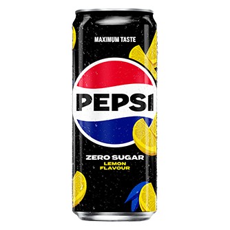 PEPSI ZERO LEMON BLIK 24x33cl