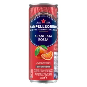SAN PELLEGRINO ARANCIATA ROSSA BLIK 24x33cl