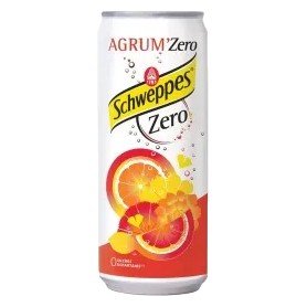 SCHWEPPES AGRUM ZERO BLIK 24x33cl