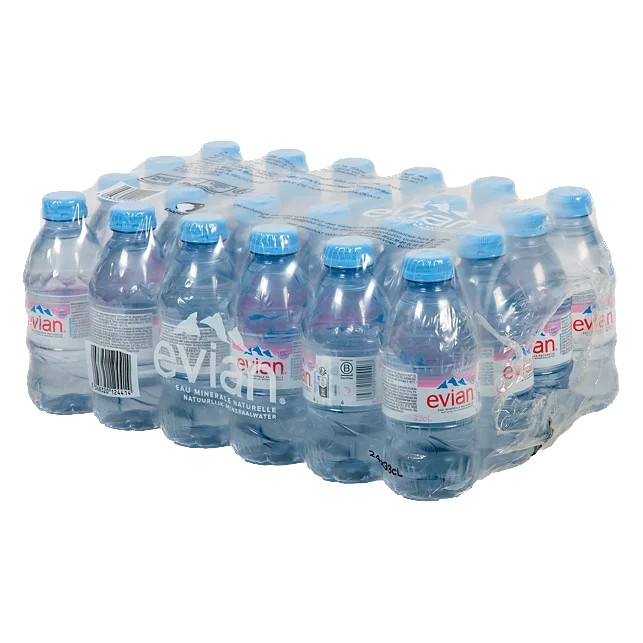 EVIAN PET 24x33cl
