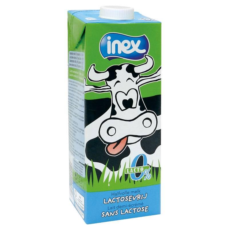 Inex Lait sans lactose (6x1L)