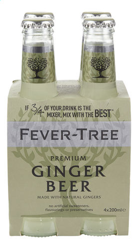 Fever-Tree Ginger beer  (4x20cl)
